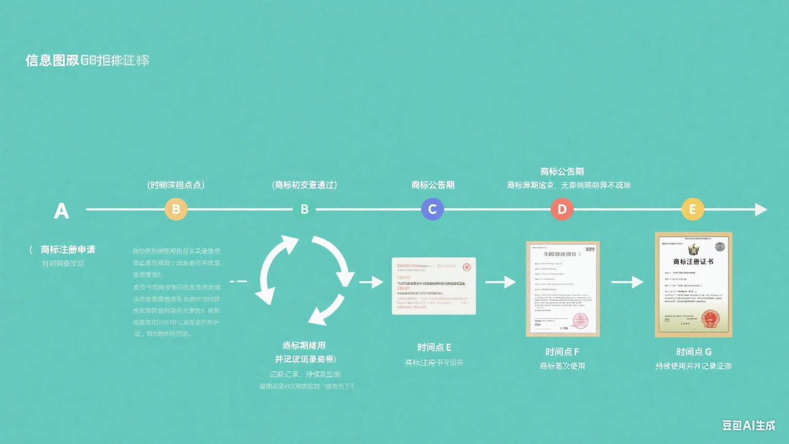 商标证据链构建示意图